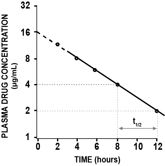 Example of IV 1-compartment model